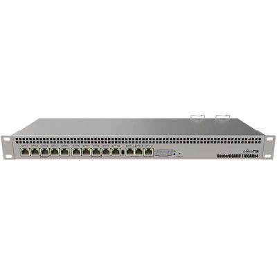 Mikrotik RB1100AHx4 Edelstahl Router - Verkabelt, Gigabit Ethernet, 1U Rackmount Mikrotik RB1100AHx4 Edelstahl Router - Verkabelt, Gigabit Ethernet, 1U Rackmount