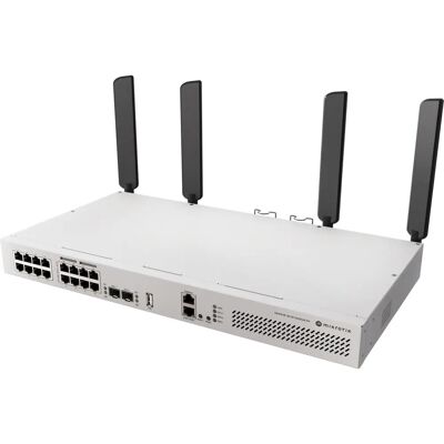 Mikrotik CRS418-8P-8G-2S+5axQ2axQ-RM - 16 Port Ethernet - PoE-tuki Mikrotik CRS418-8P-8G-2S+5axQ2axQ-RM - 16 Port Ethernet - PoE-tuki