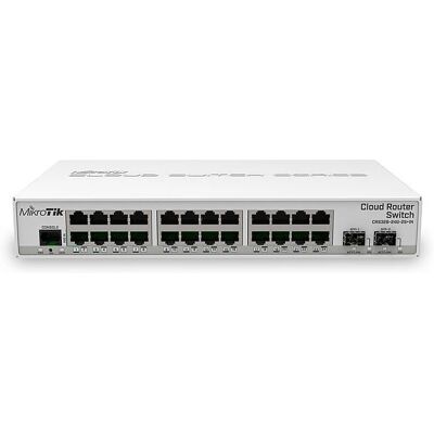 Kezelt Gigabit Ethernet switch Mikrotik CRS326-24G-2S+IN - Termék típusa Kezelt Gigabit Ethernet switch Mikrotik CRS326-24G-2S+IN - Termék típusa
