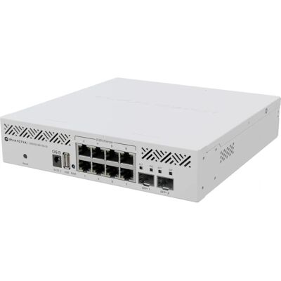 Hallittu Mikrotik CRS310-8G+2S+IN - 8x RJ-45, 2x SFP+ - Valkoinen Hallittu Mikrotik CRS310-8G+2S+IN - 8x RJ-45, 2x SFP+ - Valkoinen
