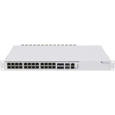 Mikrotik CRS326-4C+20G+2Q+RM Netzwerkswitch - Verwalterter Gigabit Ethernet - Grau Mikrotik CRS326-4C+20G+2Q+RM Netzwerkswitch - Verwalterter Gigabit Ethernet - Grau