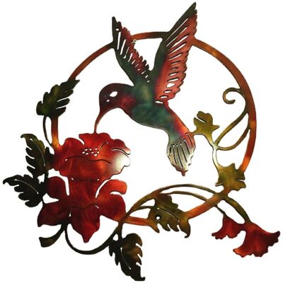 Tlily - Iron Art Bird - Garden - Vintage - Wall Decor Tlily - Iron Art Bird - Garden - Vintage - Wall Decor