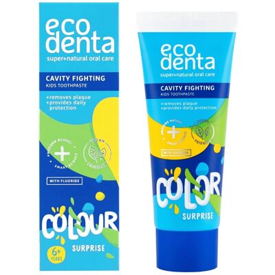 Ecodenta Toothpaste Colour Surprise Kids - Cavity & Enamel Protection Ecodenta Toothpaste Colour Surprise Kids - Cavity & Enamel Protection