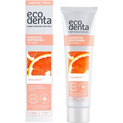 Ecodenta Toothpaste Omyadent - Sensitive Whitening - 100 ml Ecodenta Toothpaste Omyadent - Sensitive Whitening - 100 ml