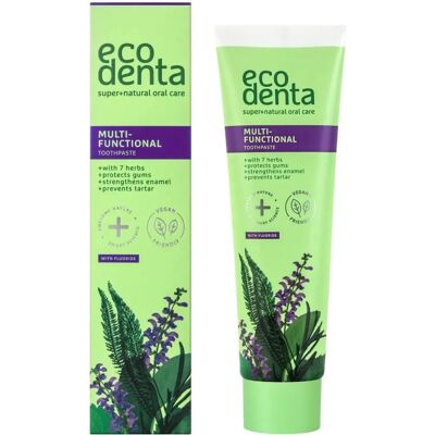 Ecodenta Multifunkcyjna Pasta do Zębów 7 Ziół (100ml) Ecodenta Multifunkcyjna Pasta do Zębów 7 Ziół (100ml)
