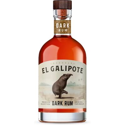 EL GALIPOTE Dark Caribbean Rum - 40% Vol. 0.7l EL GALIPOTE Dark Caribbean Rum - 40% Vol. 0.7l