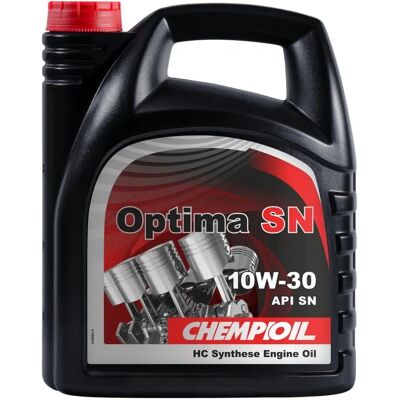 Chempioil Optima SN 10W-30 Motorolie 5L - Olie voor VW, Audi, Mercedes, Seat Chempioil Optima SN 10W-30 Motorolie 5L - Olie voor VW, Audi, Mercedes, Seat
