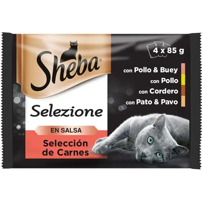Cibo Umido Sheba Selezione per Gatti - 13x4x85g Cibo Umido Sheba Selezione per Gatti - 13x4x85g