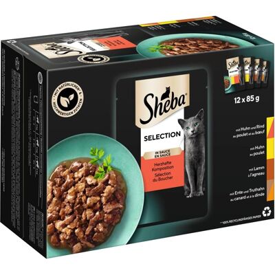 Comida húmeda Sheba variada - 12 x 85 g Comida húmeda Sheba variada - 12 x 85 g