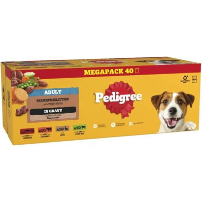 Pedigree Brand Model in Gravy - Adult Dog Food Pouches Pedigree Brand Model in Gravy - Adult Dog Food Pouches