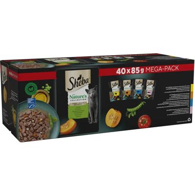 Sheba - Natures Poultry Jelly Cat Pouches - Cat Food Sheba - Natures Poultry Jelly Cat Pouches - Cat Food