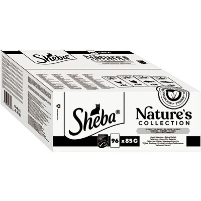 Sheba Nature's Collection 96x85g - Różnorodne karmy dla kotów Sheba Nature's Collection 96x85g - Różnorodne karmy dla kotów