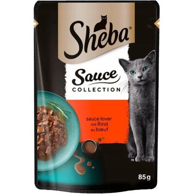 SHEBA - Delikatesse in Sauce mit Rind - Beef - Cat Food SHEBA - Delikatesse in Sauce mit Rind - Beef - Cat Food