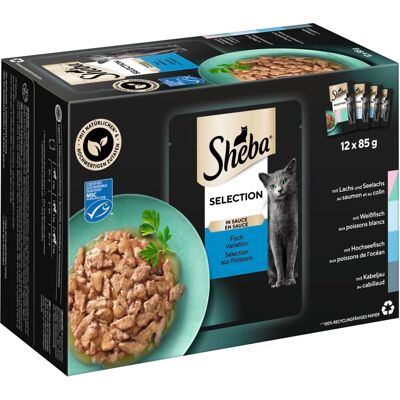 Sheba Variatie Pack Nat Voer - Verschillende Smaken Sheba Variatie Pack Nat Voer - Verschillende Smaken