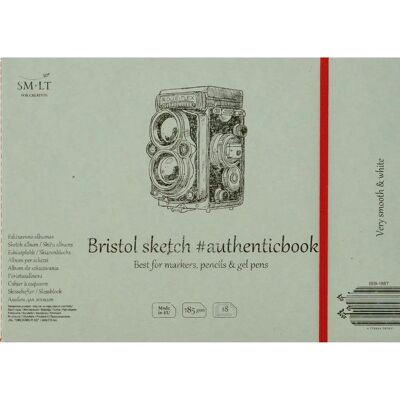 Cuaderno SM-LT Bristol - Dibujo - 24.5x17.6cm - 18 hojas - 185 gsm Cuaderno SM-LT Bristol - Dibujo - 24.5x17.6cm - 18 hojas - 185 gsm
