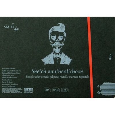 Carnet de Croquis SM-LT - Design Vintage - Couverture Recyclée - 24,5x17.6cm - Publicité Carnet de Croquis SM-LT - Design Vintage - Couverture Recyclée - 24,5x17.6cm - Publicité
