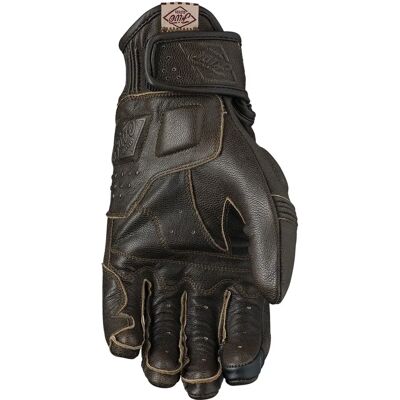 Gants moto unisex marron Five Kansas - L - Publicité Gants moto unisex marron Five Kansas - L - Publicité