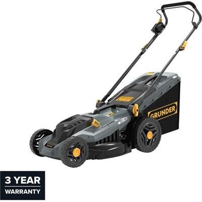 Grunder A01-002B - Kabelgebundener Rasenmäher - 1800W 43cm Grunder A01-002B - Kabelgebundener Rasenmäher - 1800W 43cm