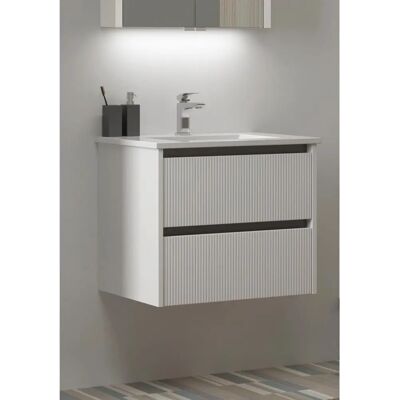 WELLTIME Urban Wandwaschtisch - Keramik Waschbecken WELLTIME Urban Wandwaschtisch - Keramik Waschbecken