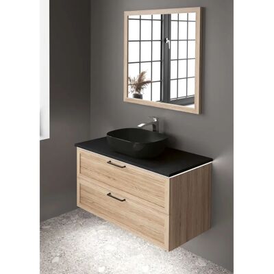 WELLTIME - Rustic - Bleached oak - Badspiegel WELLTIME - Rustic - Bleached oak - Badspiegel