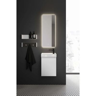 Welltime Mini Waschtisch - Soft-Close, Wandmontage, Rechteck Welltime Mini Waschtisch - Soft-Close, Wandmontage, Rechteck