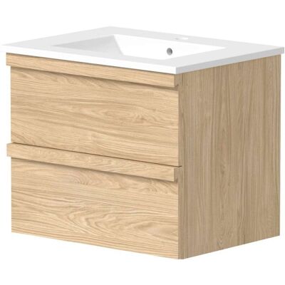 WELLTIME Pure Badezimmer Set - FSC-zertifiziertes Holz - Moderner Holzstil WELLTIME Pure Badezimmer Set - FSC-zertifiziertes Holz - Moderner Holzstil