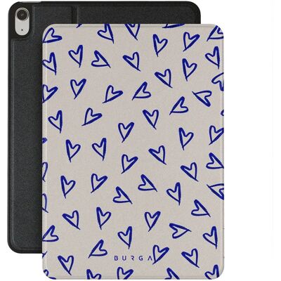 BURGA - iPad Air 10.9 (5. / 4. Gen) - Powder Pink - Herz-Design - Case BURGA - iPad Air 10.9 (5. / 4. Gen) - Powder Pink - Herz-Design - Case