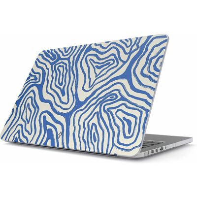 Capa MacBook Pro 13" azul e branco - Capa para portátil Capa MacBook Pro 13" azul e branco - Capa para portátil