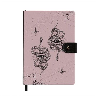 BURGA - Gemini - Pink - A5 Grid - Notebook BURGA - Gemini - Pink - A5 Grid - Notebook