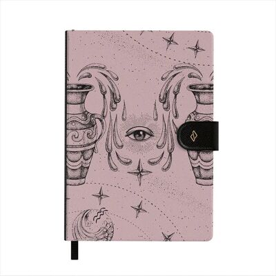BURGA Aquarius - Pink - A5 - 192 Seiten Notizbuch BURGA Aquarius - Pink - A5 - 192 Seiten Notizbuch