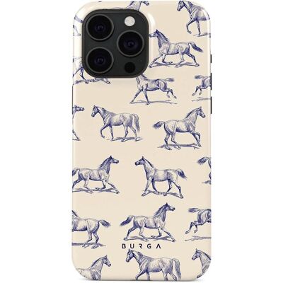 Burga iPhone 15 Pro Derby Race Dobbelt Lag Cover Burga iPhone 15 Pro Derby Race Dobbelt Lag Cover