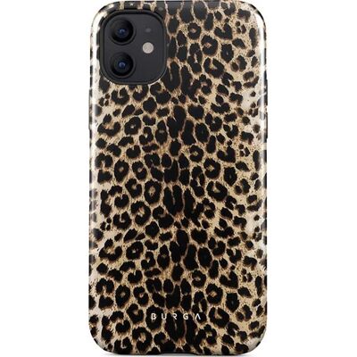 Coque Burga iPhone 12 Léopard Résistante aux Chocs - Publicité Coque Burga iPhone 12 Léopard Résistante aux Chocs - Publicité