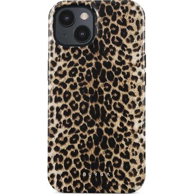 Coque Burga iPhone 13 Léopard Antichoc - Publicité Coque Burga iPhone 13 Léopard Antichoc - Publicité