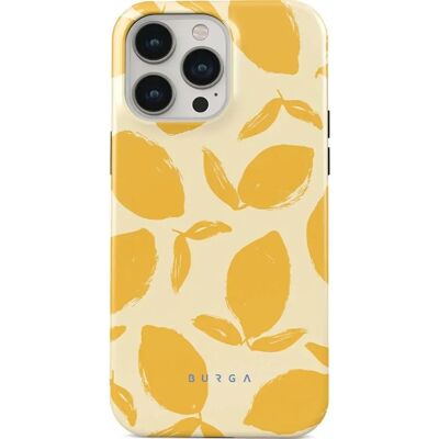 Burga iPhone 14 Pro Lemon Tart Yellow Case - Phone Case Burga iPhone 14 Pro Lemon Tart Yellow Case - Phone Case