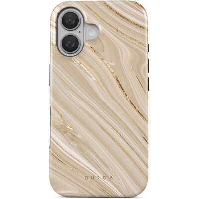 Coque Burga iPhone 16 Plus Beige MagSafe - Housse téléphone Coque Burga iPhone 16 Plus Beige MagSafe - Housse téléphone