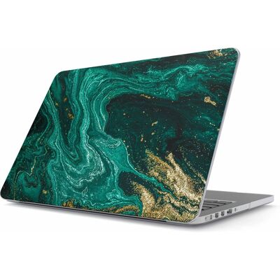 BURGA MacBook Pro 14 - Smaragd, Gold, Grün Hülle BURGA MacBook Pro 14 - Smaragd, Gold, Grün Hülle