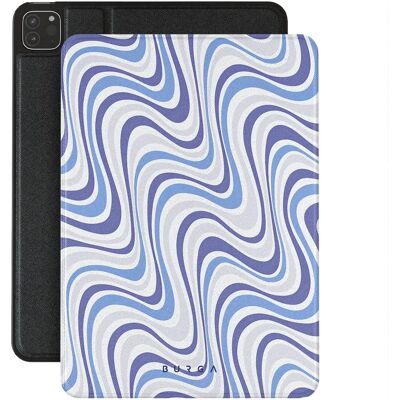 BURGA - iPad Pro 12.9 Gen 4/3 Case - Blue Waves - Case BURGA - iPad Pro 12.9 Gen 4/3 Case - Blue Waves - Case