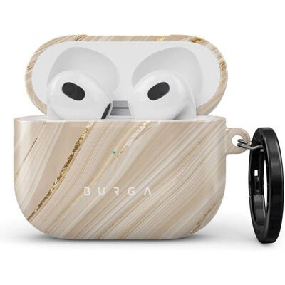 BURGA ES_05A3_AIRPODS3_SP Étui beige pour AirPods 3 - Accessoire pour casque - Publicité BURGA ES_05A3_AIRPODS3_SP Étui beige pour AirPods 3 - Accessoire pour casque - Publicité