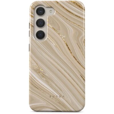 BURGA Samsung Galaxy S23 Plus Hoesje - Dubbellaags, Elegant Beige BURGA Samsung Galaxy S23 Plus Hoesje - Dubbellaags, Elegant Beige