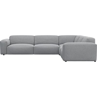 FLEXLUX Lucera Graues Modernes Ecksofa FLEXLUX Lucera Graues Modernes Ecksofa