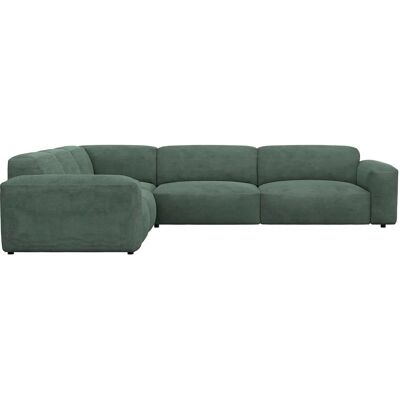 FLEXLUX Lucera - Skandinavisches Design Niedriges Sofa mit Runden Elementen FLEXLUX Lucera - Skandinavisches Design Niedriges Sofa mit Runden Elementen