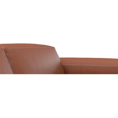 FLEXLUX Lucera Sofa - Skandinavisches Design, Echtleder, Braun FLEXLUX Lucera Sofa - Skandinavisches Design, Echtleder, Braun