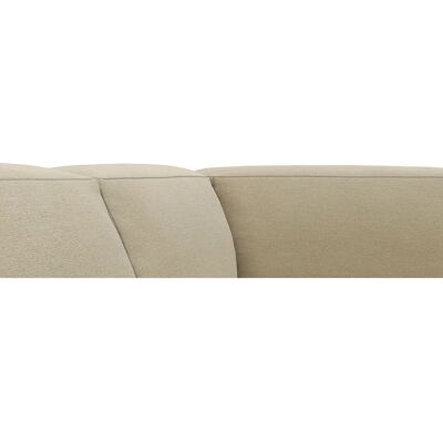 FLEXLUX Lucera - Skandinavisches Beiges Sofa mit Rundem Design FLEXLUX Lucera - Skandinavisches Beiges Sofa mit Rundem Design