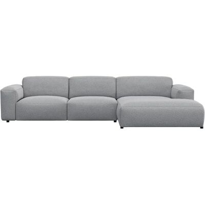 FLEXLUX Lucera Grau L-Form Sofa - Sofa FLEXLUX Lucera Grau L-Form Sofa - Sofa