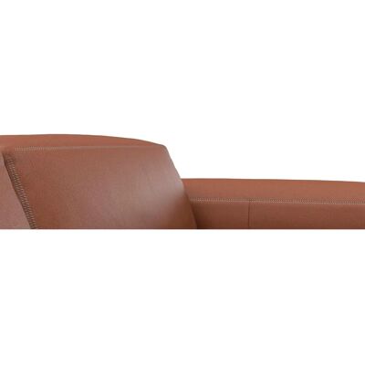FLEXLUX Lucera Ecksofa - Echtleder, L-Form, Braun FLEXLUX Lucera Ecksofa - Echtleder, L-Form, Braun