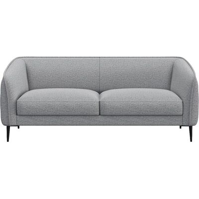 FLEXLUX Belle Sofa - Skandinavisches Design, Schwarze Metallfüße, Chenille FLEXLUX Belle Sofa - Skandinavisches Design, Schwarze Metallfüße, Chenille