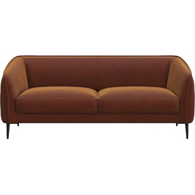 FLEXLUX Belle Samtsofa Skandinavisches Design 188cm - Sofa FLEXLUX Belle Samtsofa Skandinavisches Design 188cm - Sofa