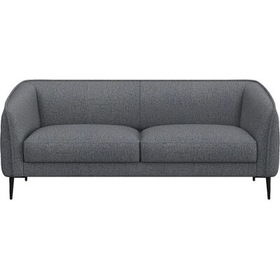 FLEXLUX Belle Navy Blau Bouclé 2,5-Sitzer Skandinavisches Sofa FLEXLUX Belle Navy Blau Bouclé 2,5-Sitzer Skandinavisches Sofa