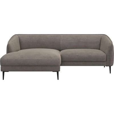 FLEXLUX Belle Designer-Sofa - Skandinavisches Modern, Bouclé, Linke Chaiselongue FLEXLUX Belle Designer-Sofa - Skandinavisches Modern, Bouclé, Linke Chaiselongue