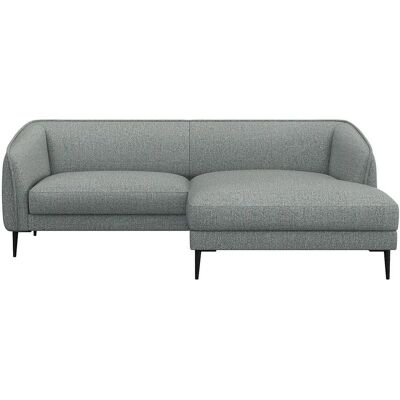 FLEXLUX Belle Modernes Skandinavisches Bouclé Sofa - Rechte Chaiselongue FLEXLUX Belle Modernes Skandinavisches Bouclé Sofa - Rechte Chaiselongue